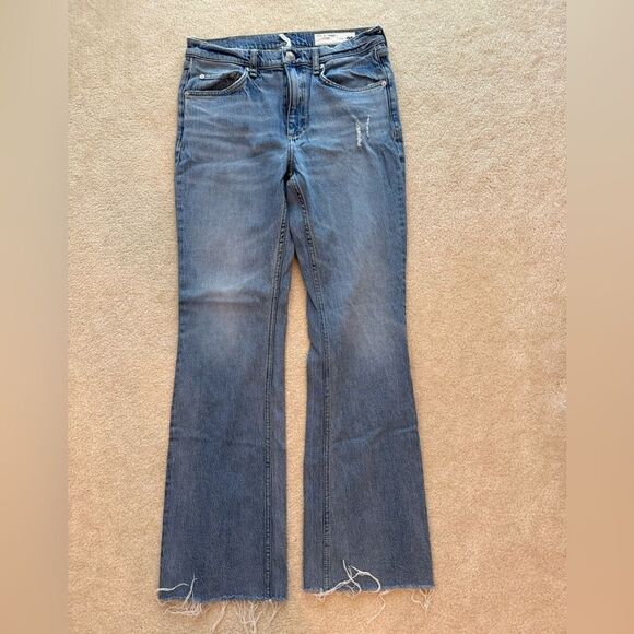 Women’s rag & bone Peyton Mid Rise Bootcut Sz 30 - Picture 1 of 5